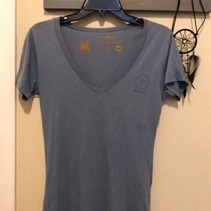 Blue RVCA Tee